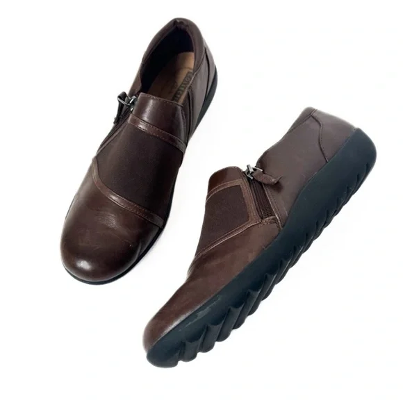 Clarks Shoes Clarks Womens Medora Gale Loafer Brown Leather